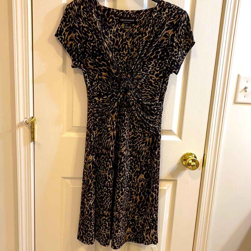💥Wow Gorgeous Ladies Tiger Prints Petite Dress